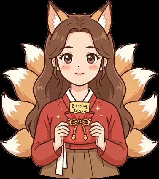 닝겐사주 오늘의 부적
